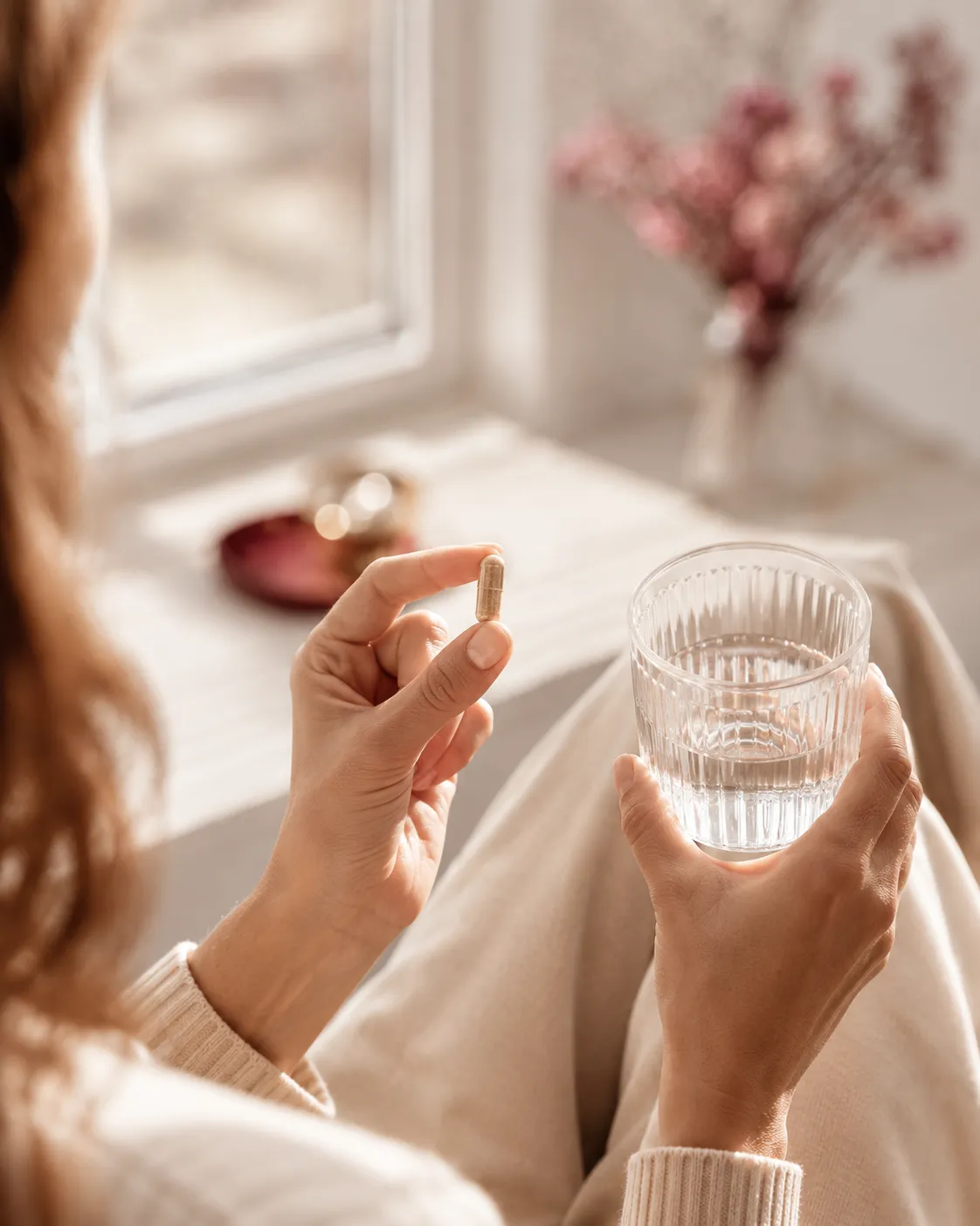 Tägliche Einnahme von Feritin+, gut verträgliches liposomales Eisen
